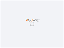 Tablet Screenshot of guianet.com.br